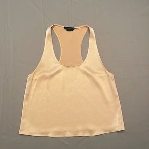 Alice + Olivia Nude Boho Tank